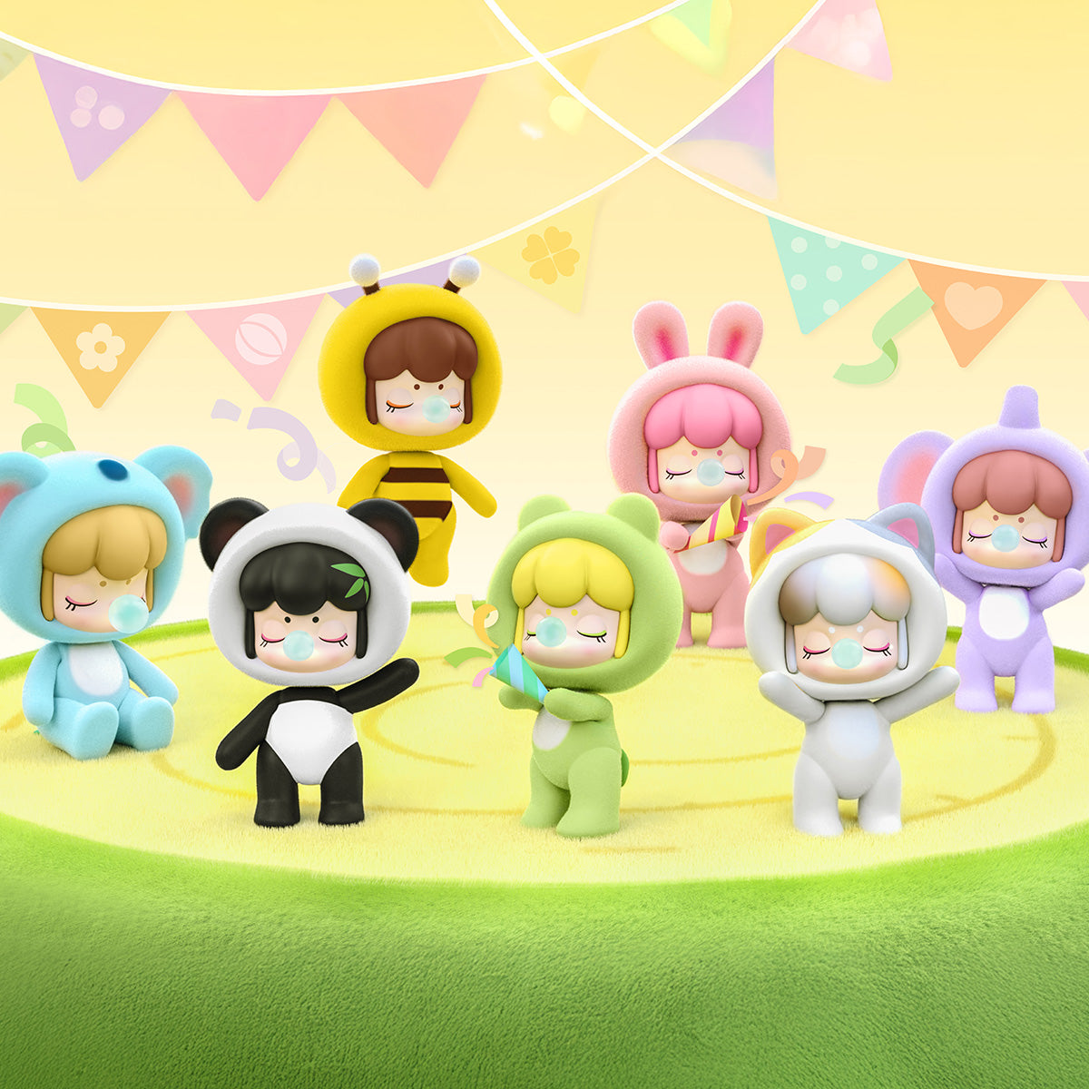 Rolife  Surprise Figure Dolls- BabyNanci Fluffy Party NCXX