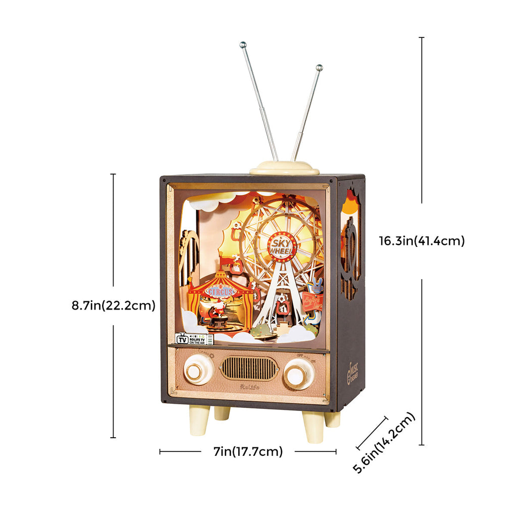 Rolife DIY Music Box Puzzle - Sunset Carnival AMT01