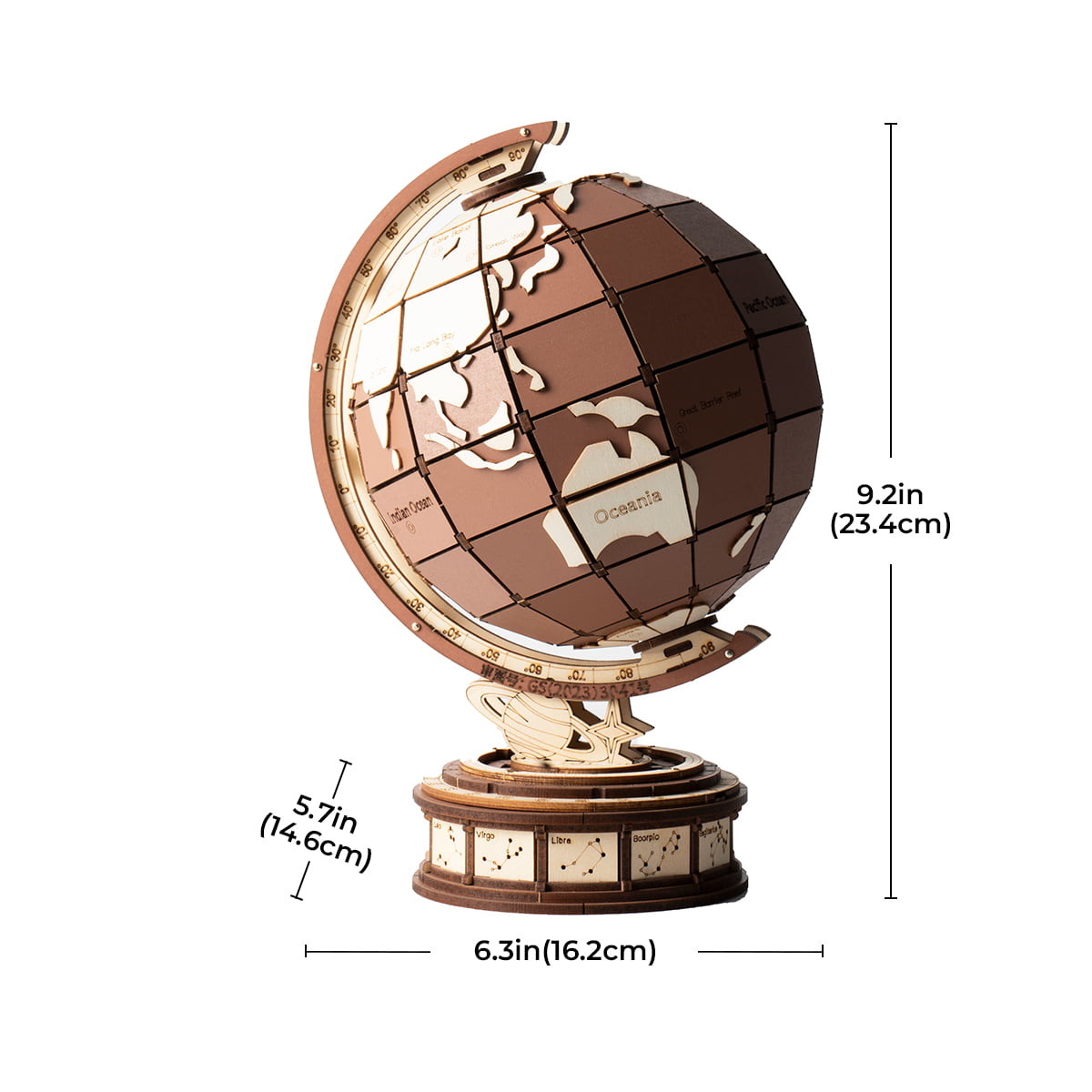 Rolife 3D Wooden Puzzle- Global Wonders TGM01