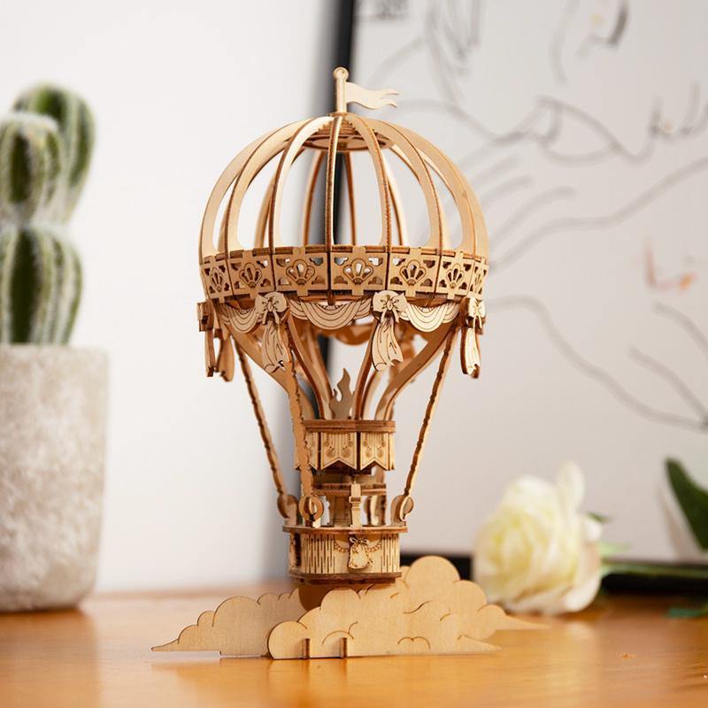 Rolife Modern 3D Wooden Puzzle - Hot Air Balloon TG406