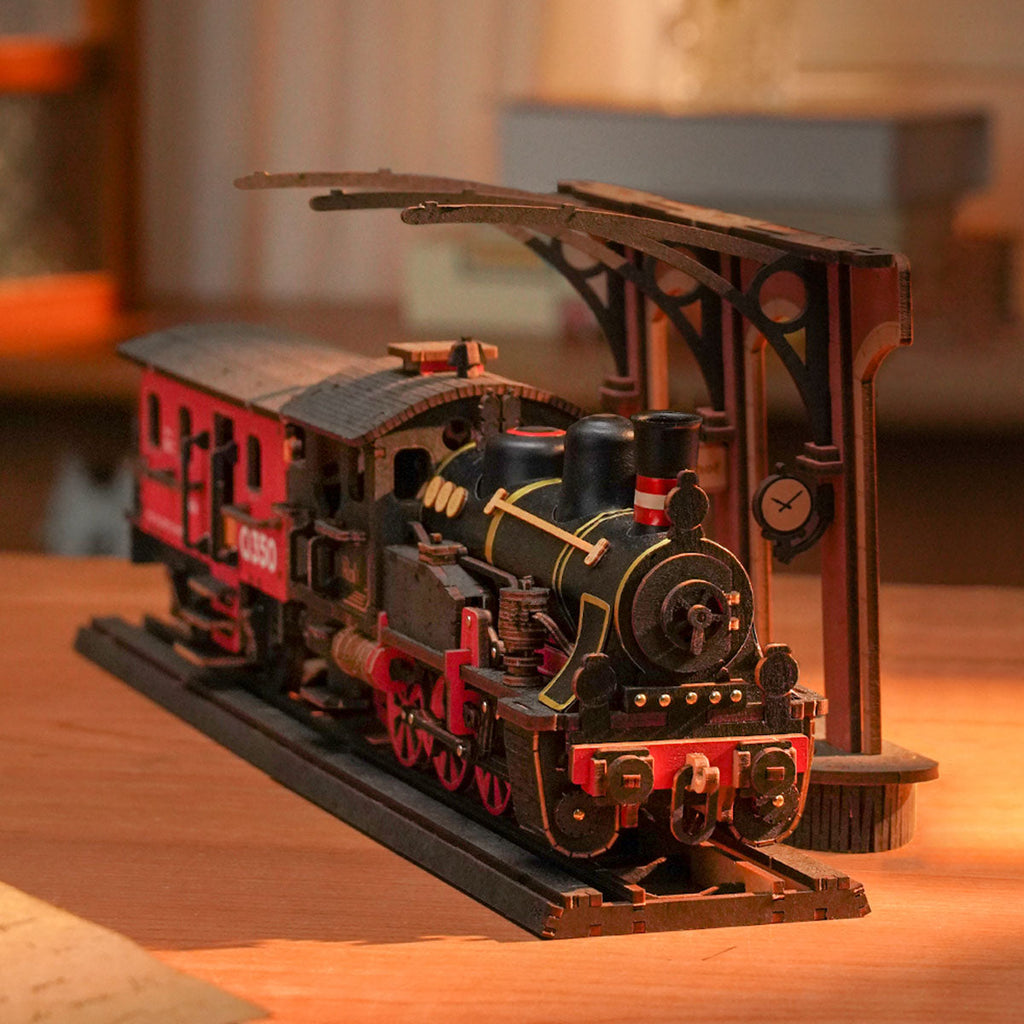 Rolife 3D Wooden Puzzle - Steam Journey TGS01