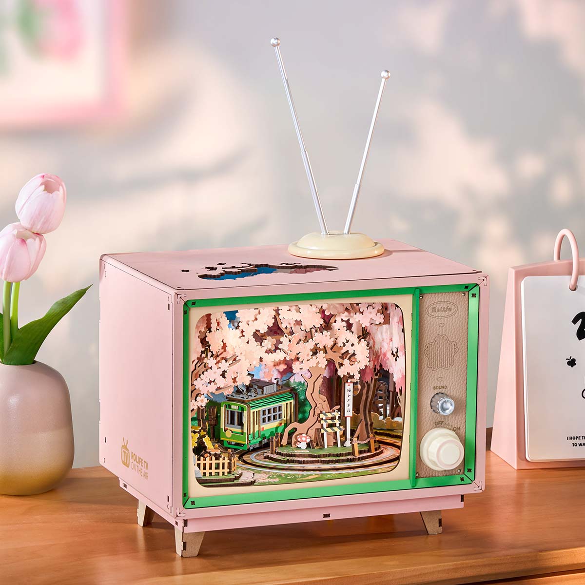 Rolife DIY Music Box- Sakura Dreamy Tour AMT02