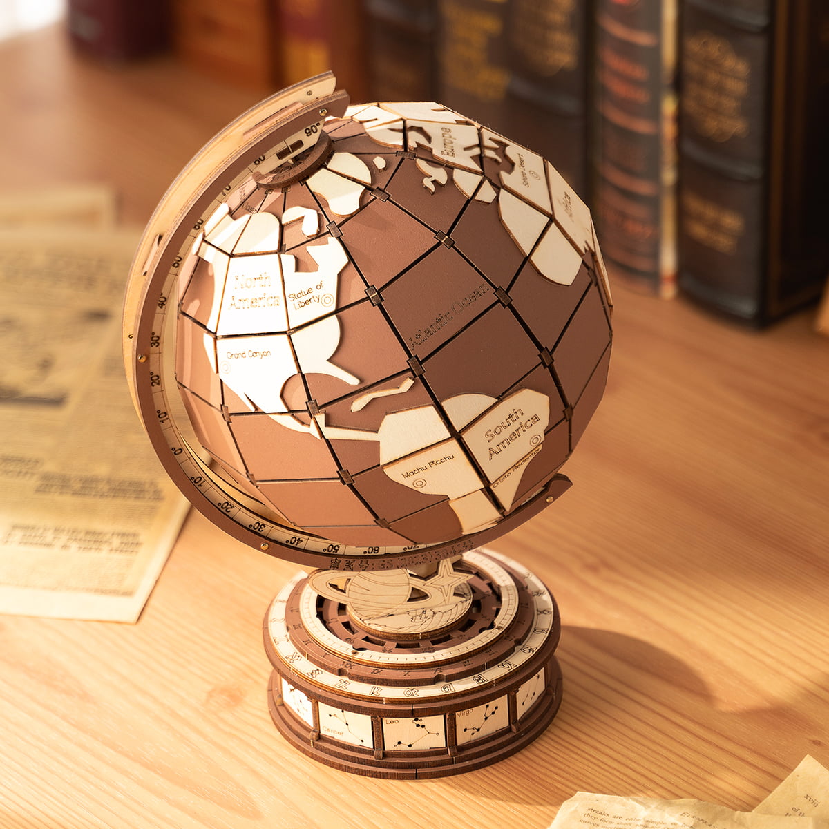 Rolife 3D Wooden Puzzle- Global Wonders TGM01