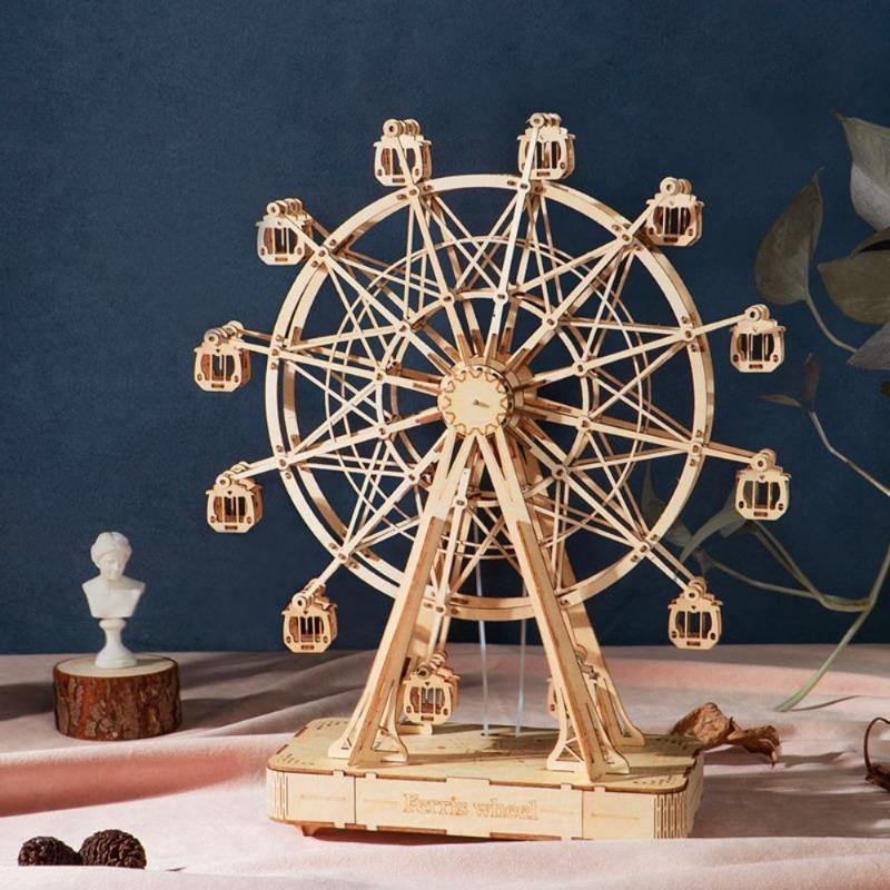 Rolife Modern Music Box - Gaint 3D Wooden Puzzle - Ferris Wheel TGN01