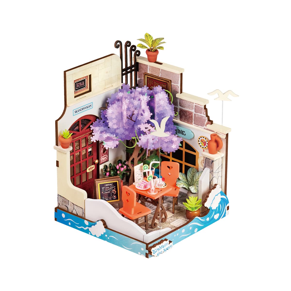 Rolife DIY Miniature House - Sea Holiday Restaurant DS039