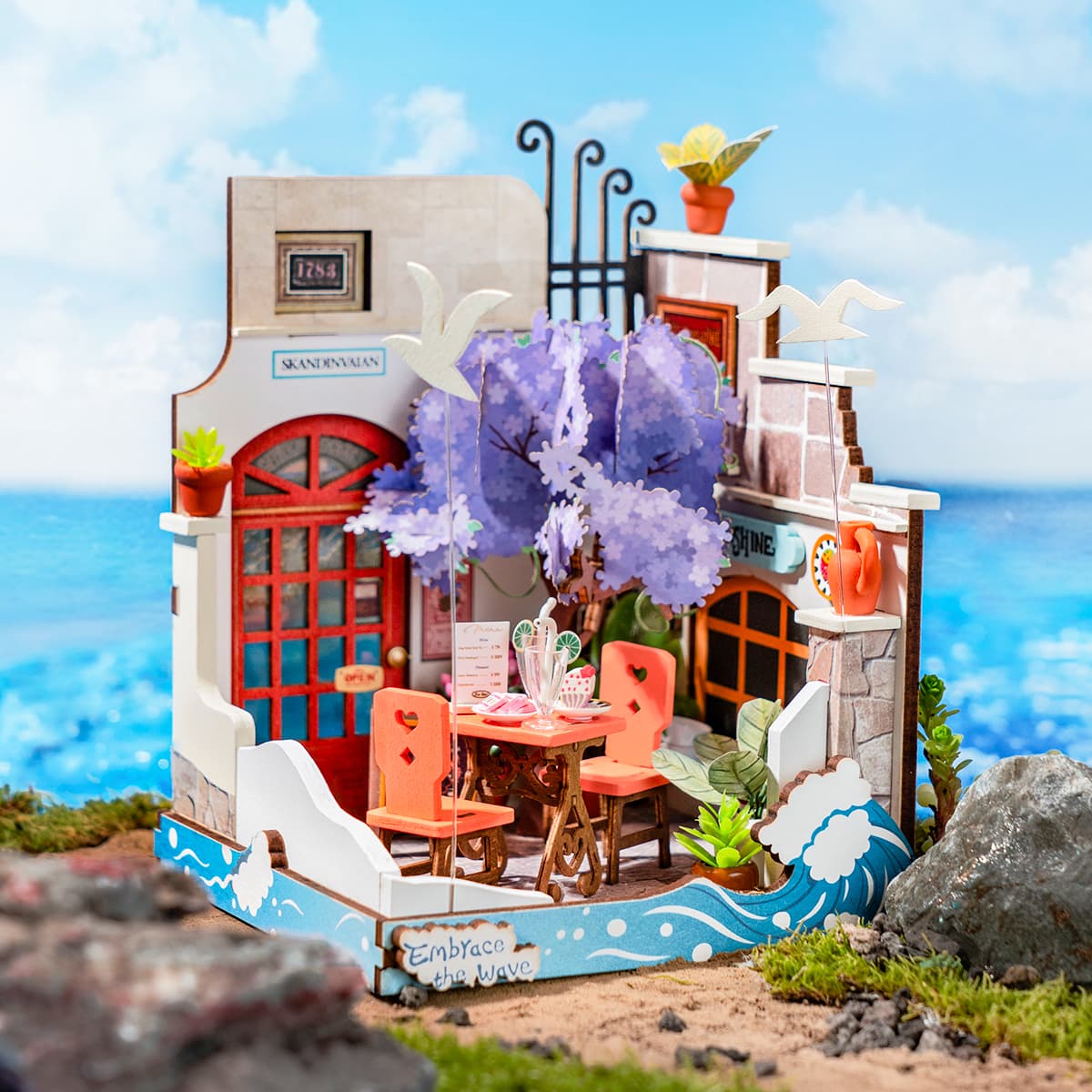 Rolife DIY Miniature House - Sea Holiday Restaurant DS039