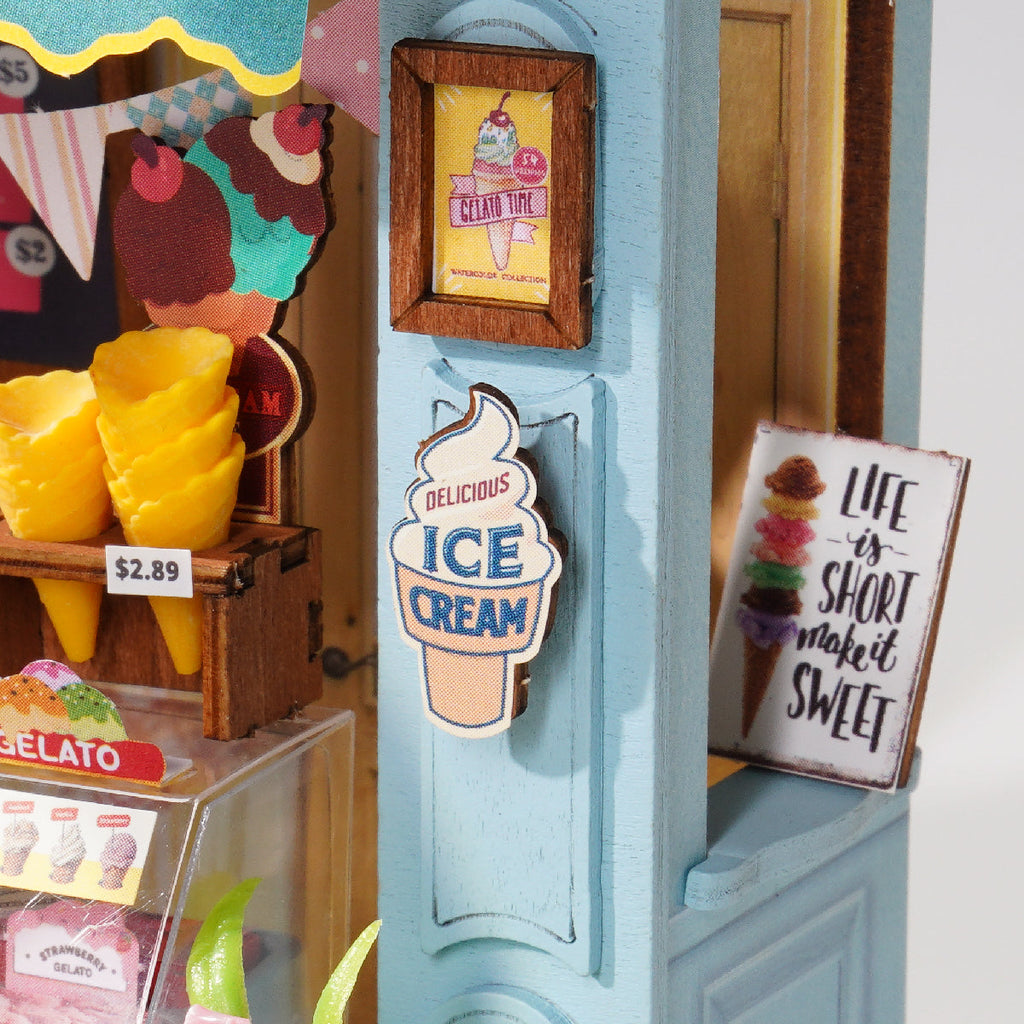Rolife DIY Miniature House - Gelato Stall Shop DS052