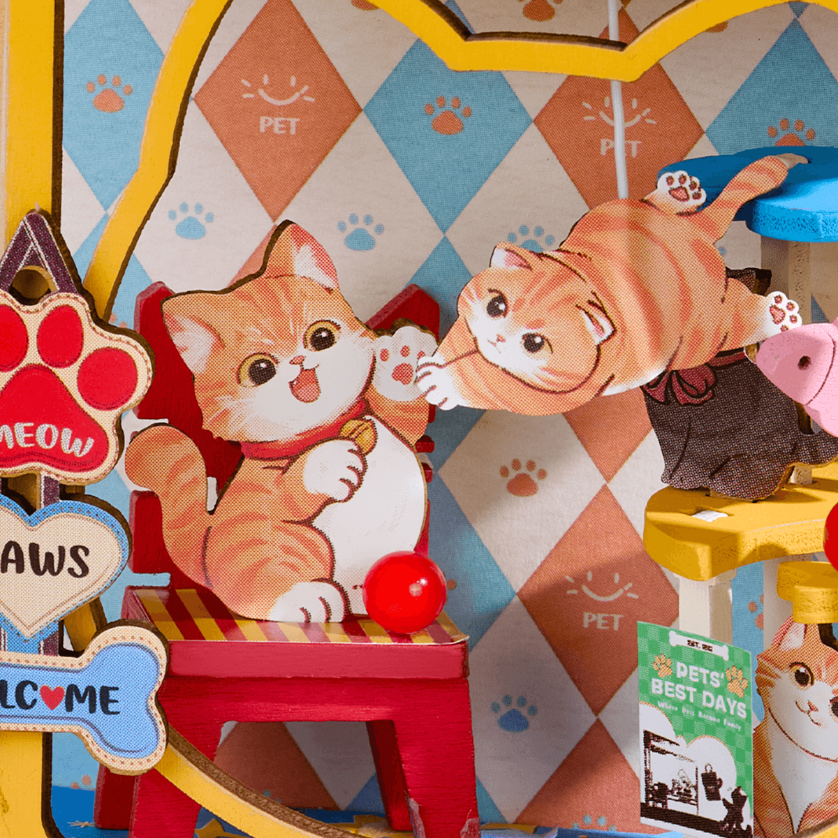 Rolife DIY Miniature House - Pawfect Pet Shop DS045