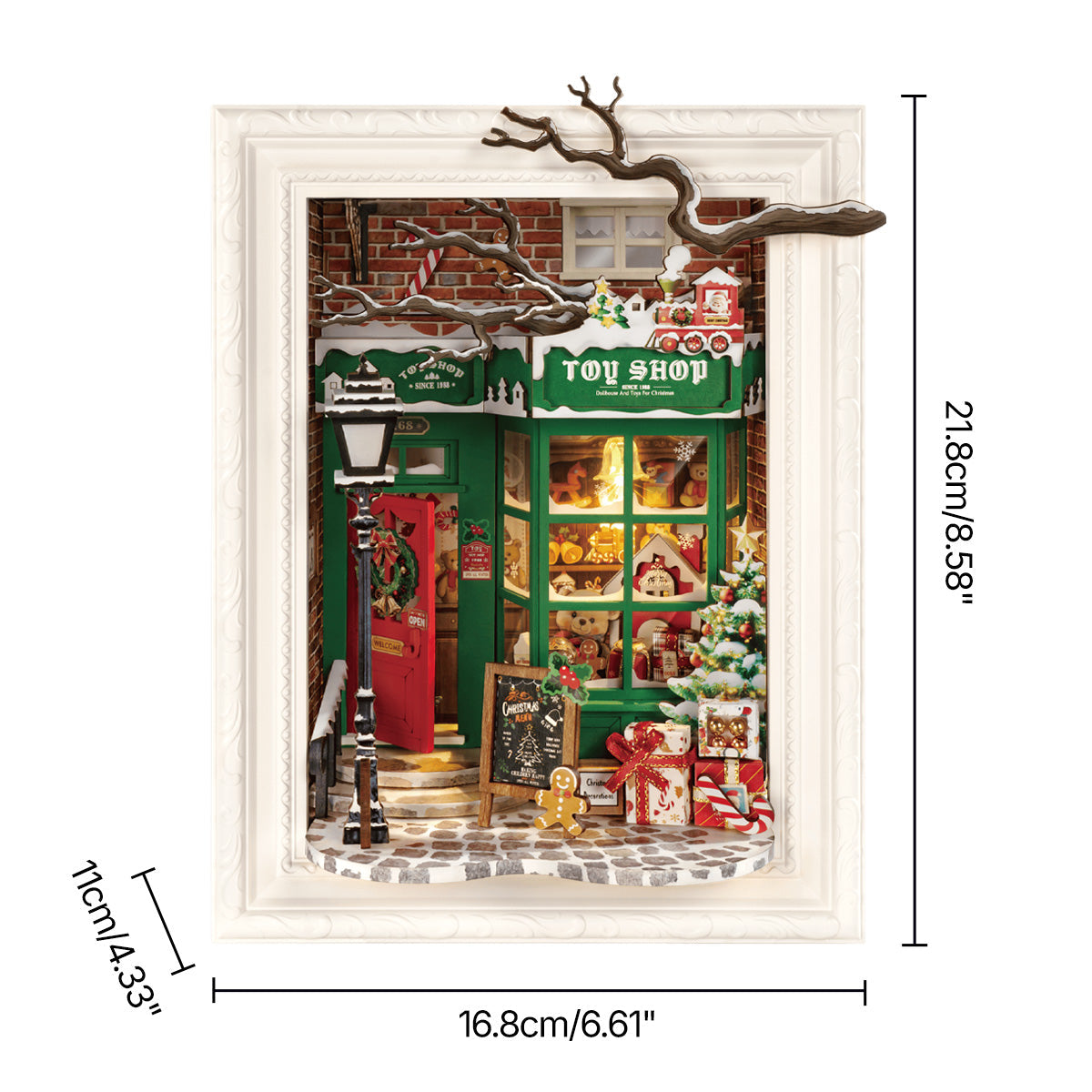 Rolife 3D Wooden Puzzle - Santa's Toy Shop  DP006