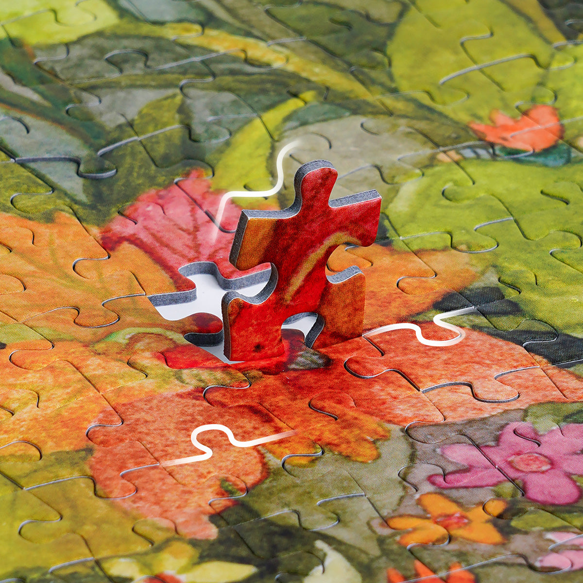 Rowood 1000 Piece Jigsaw Puzzle-Cat's Plant Yard  PT012