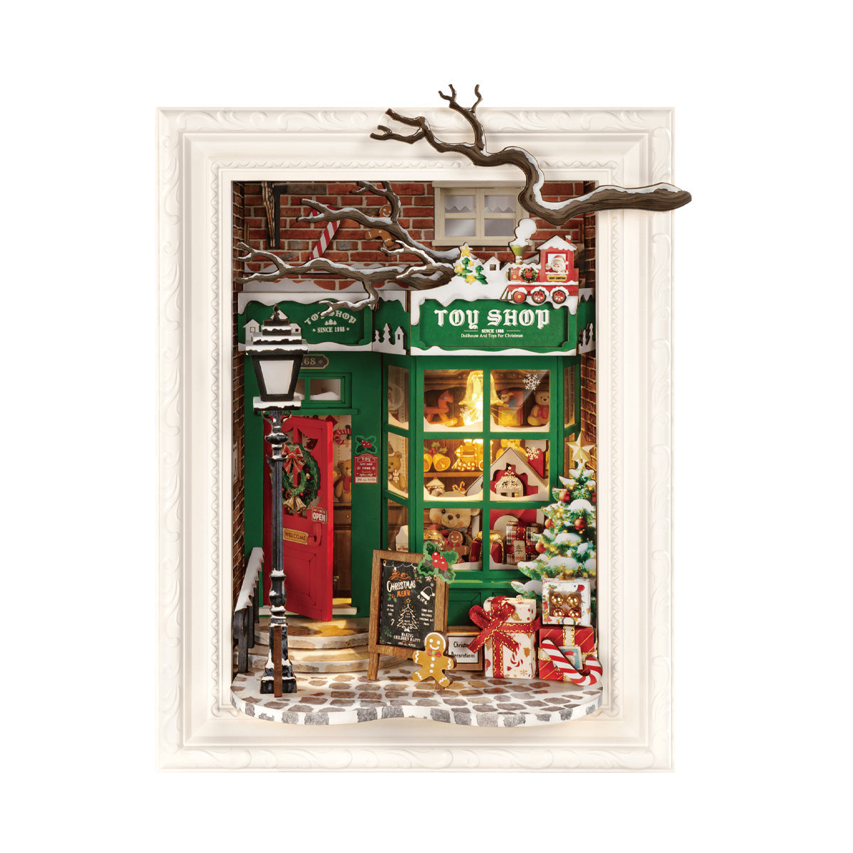 Rolife 3D Wooden Puzzle - Santa's Toy Shop  DP006