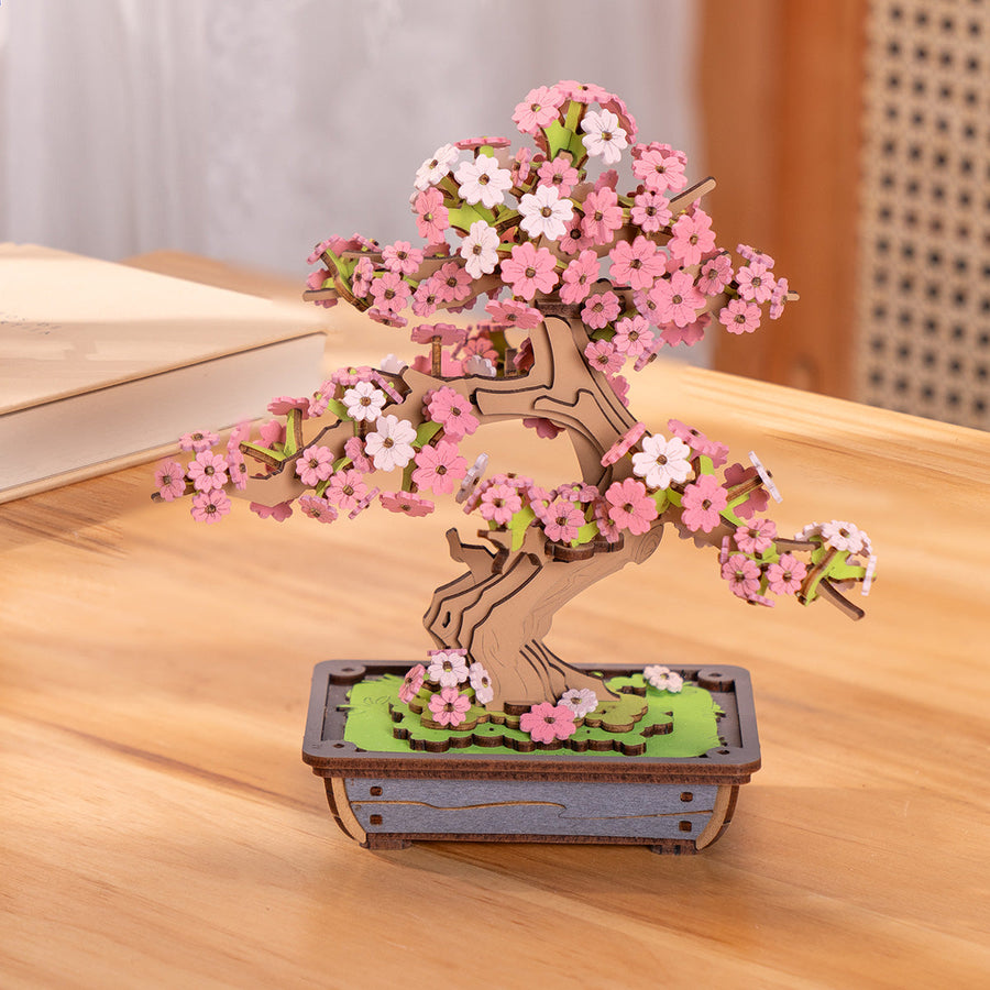 Rolife 3D Wooden Puzzle -  Sakura Bonsai TG415