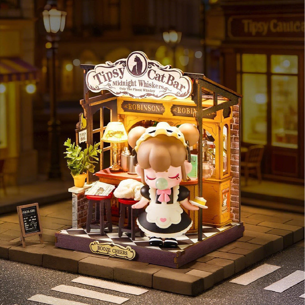 Rolife DIY Miniature House - Tipsy Cat Bar DS054