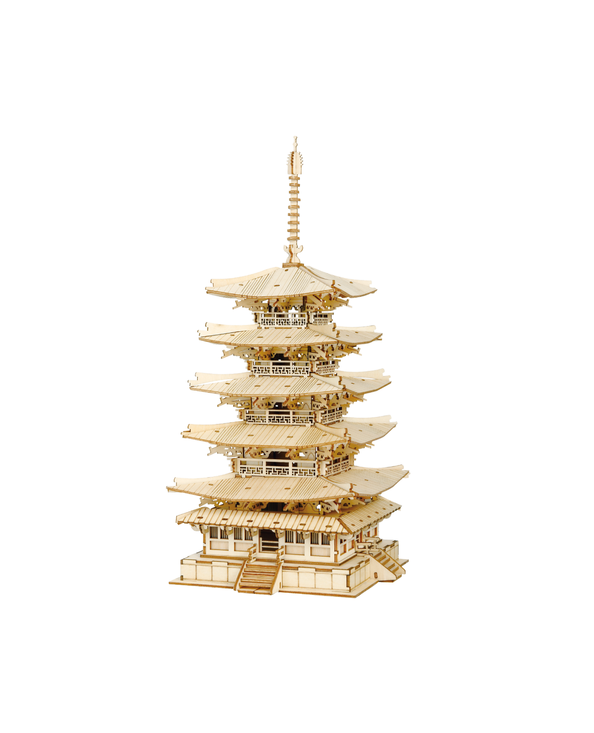 Rolife Modern 3D Wooden Puzzle - Five-storied Pagoda TGN02